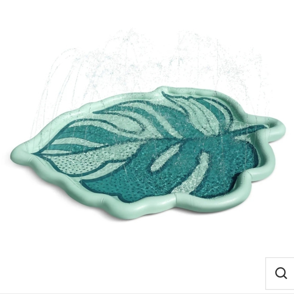 MINIDIP TROPICAL PALM LEAF splash pad sprinkler